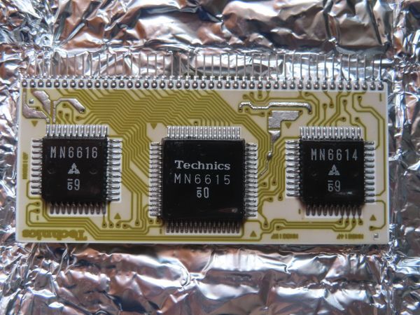 【未使用】Panasonic TECHNICS SRDP001N02A MN6614 MN6615 MN6616