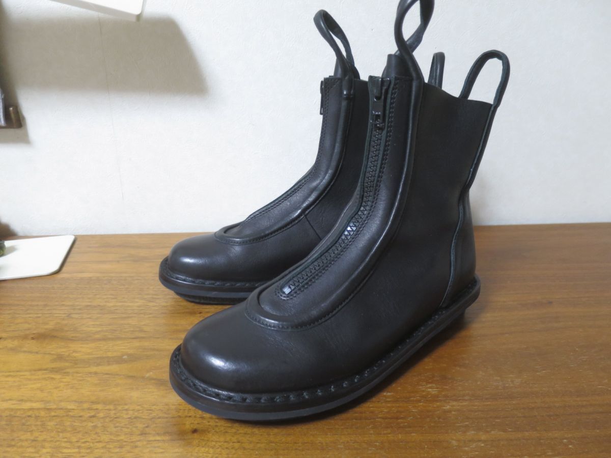 未使用トリッペン　Trippen センタージップショートブーツ　黒36
