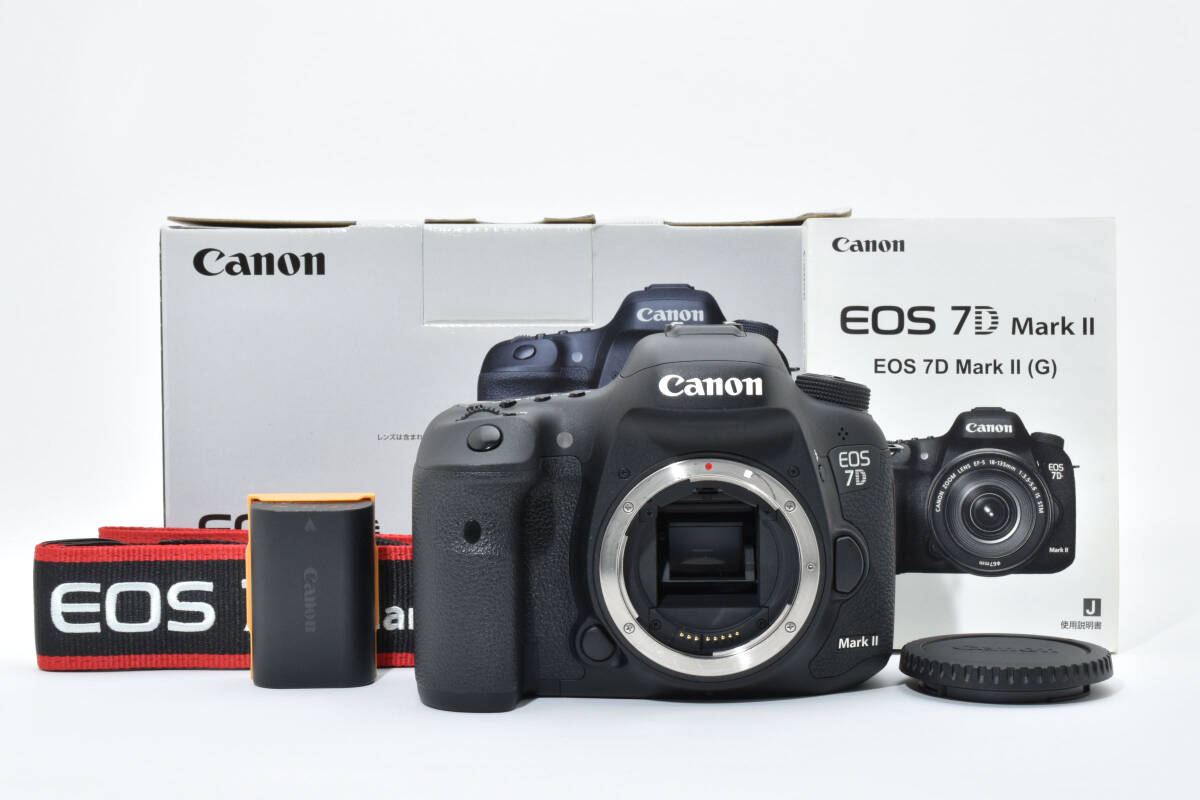 #5020 Canon EOS 7D Mark II ボディ 元箱付き
