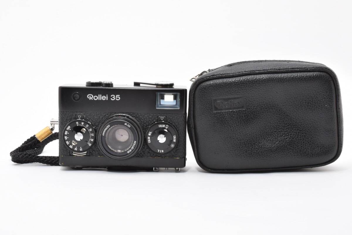 #5046 Rollei 35 Black ローライ 35 ブラック Tessar 40mm F3.5