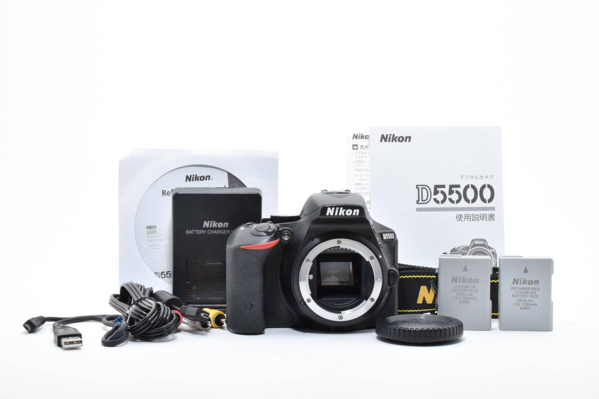 #5068 Nikon D5500 デジタル ー眼レフカメラ ボディ