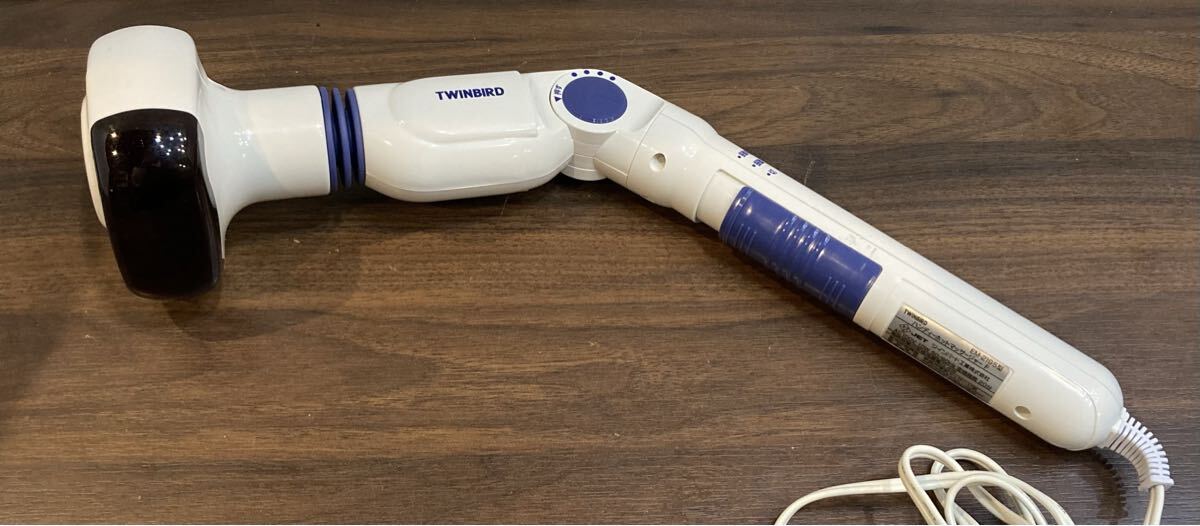 ツインバード 振動&ホットマッサージ TWINBIRD EM-2195 マッサージ器 電動マッサージ器 健康器具【T21391】(12)