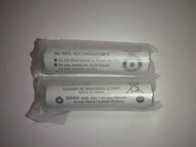 OL002-単4-2　充電量長持ち　単四充電池（2本 未使用）