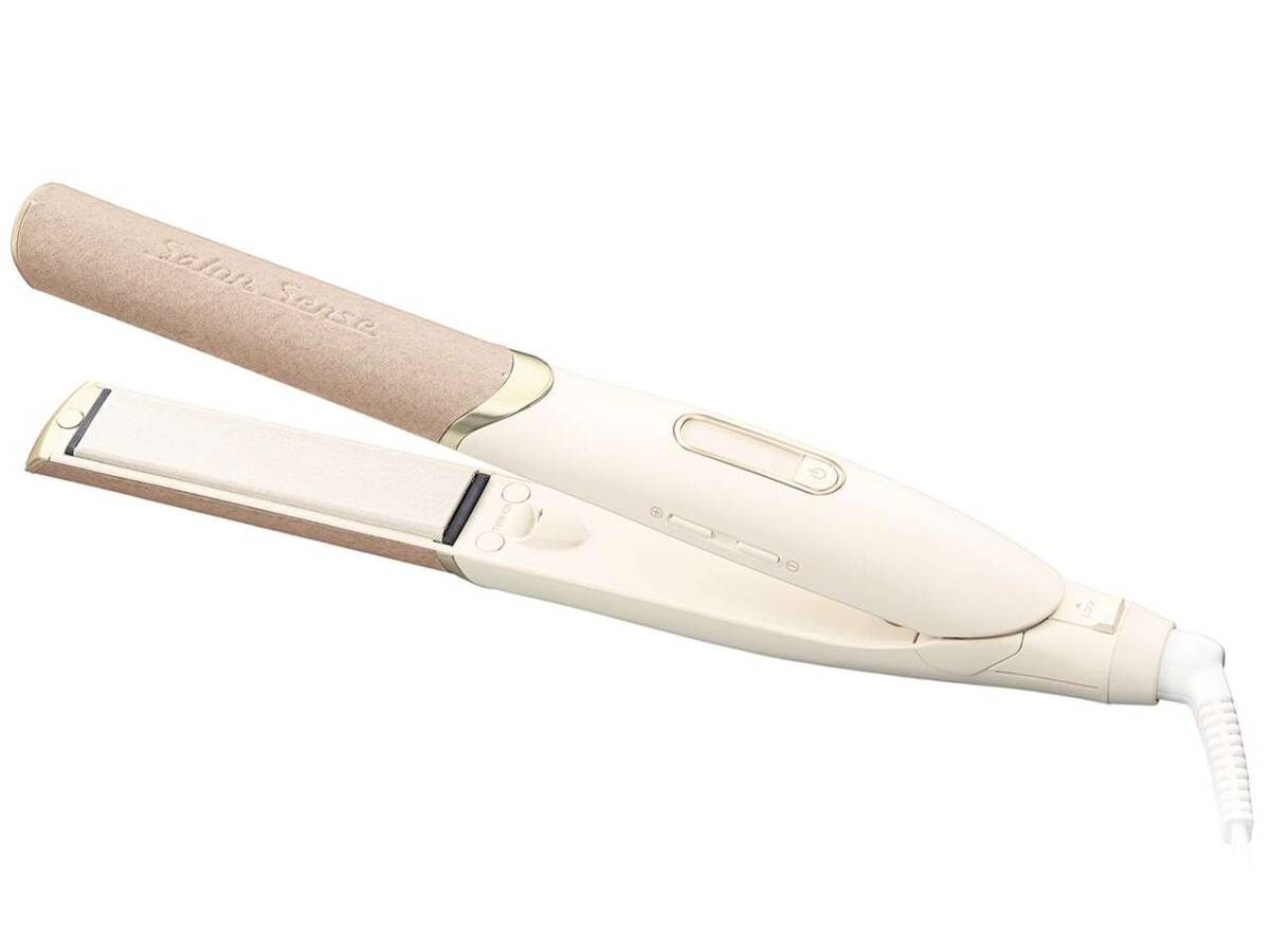 ◆新品 コイズミ KOIZUMI ストレートアイロン サロンセンス KHS-8770/C [ツインマイナスイオン搭載/シルキーモイスト加工/海外対応] 保証付