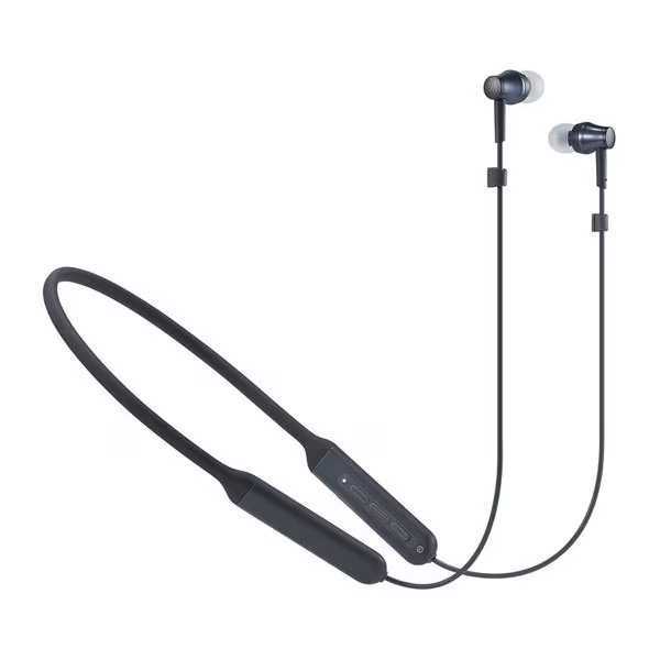◆新品未開封 オーディオテクニカ audio-technica ワイヤレスイヤホン ATH-CKR500BT BK [ネックバンド/Bluetooth/ブラック] 保証付 