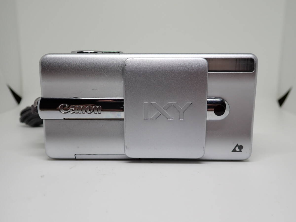 美品　動作確認済み　Canon　IXY i　APSカメラ　キヤノン　イクシー　アイ　シルバー