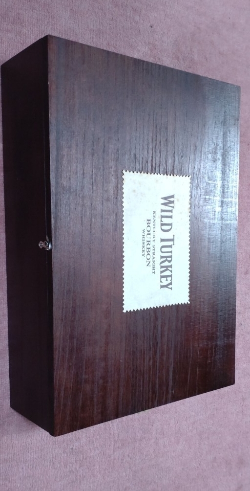 WILD TURKEY　ワイルド・ターキー　バーセット　木箱入り　未使用　長期保管品