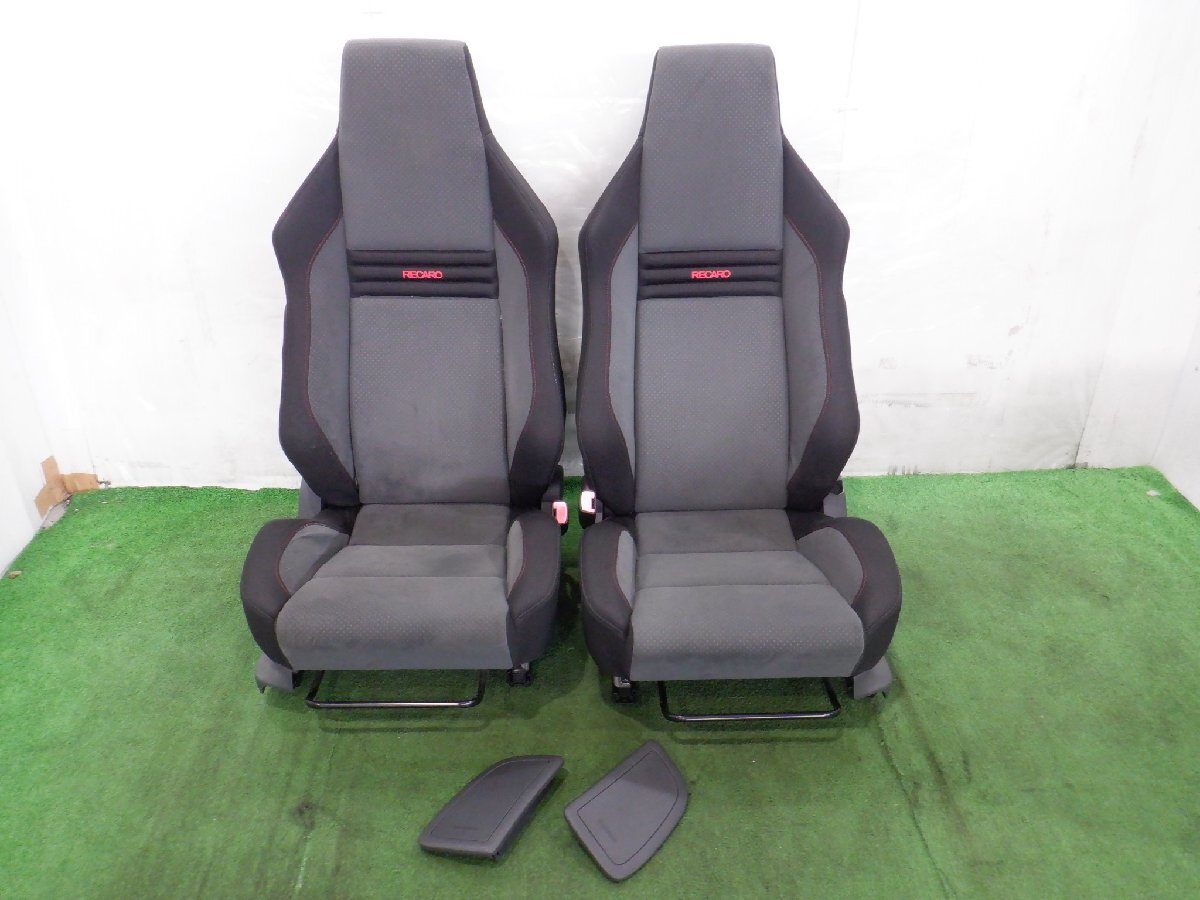 ☆ZC31S スイフト スポーツ から取り外し☆ 純正OP RECARO レカロ ドライバーズシート アシスタントシート 運転席 助手席 左右 セット