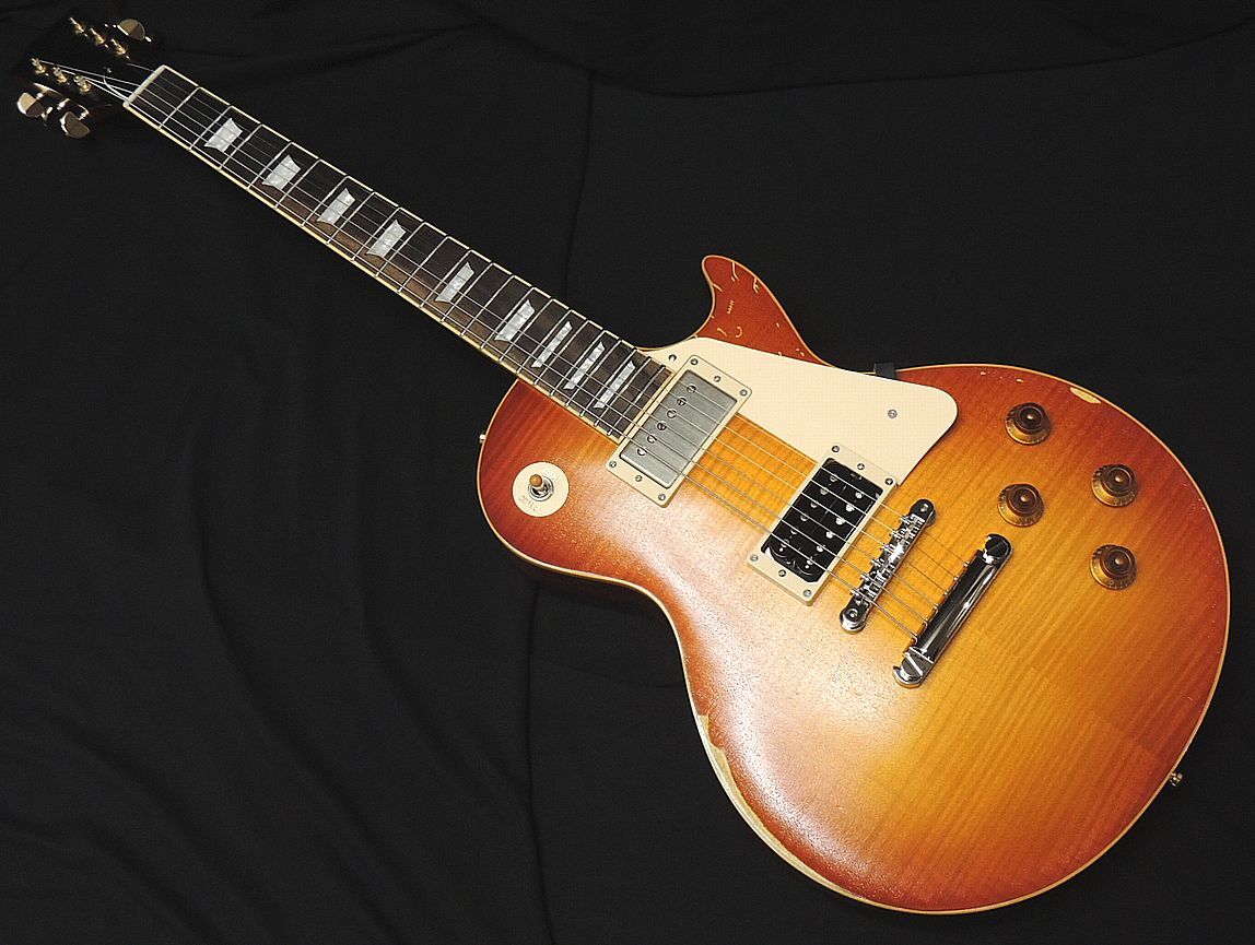 LGuitars LG-LPS-JP/AG エルジー レスポール タイプ エレキギター レリック エイジド仕上げ ラッカー塗装 ダンカンピックアップ