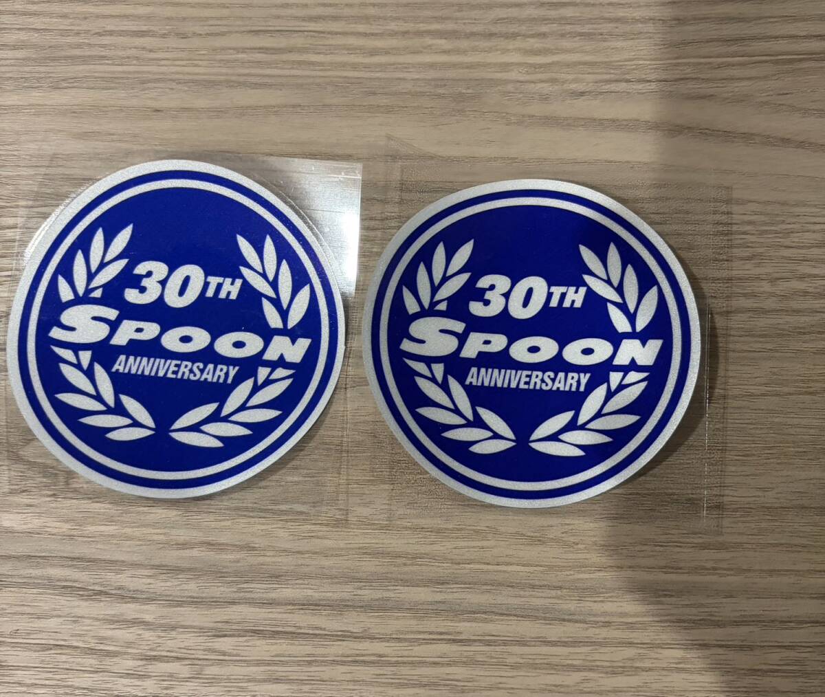 ★アウトレットセール★新品 SPOON SPORTS 30th スプーン レーシング ステッカー デカール アクセサリー 車 バイク グッズ