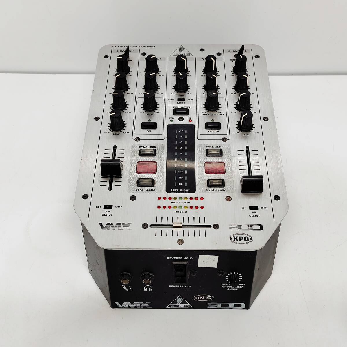 ●ベリンガー VMX200 DJミキサー BEHRINGER PRO MIXER 音響機材 M2402