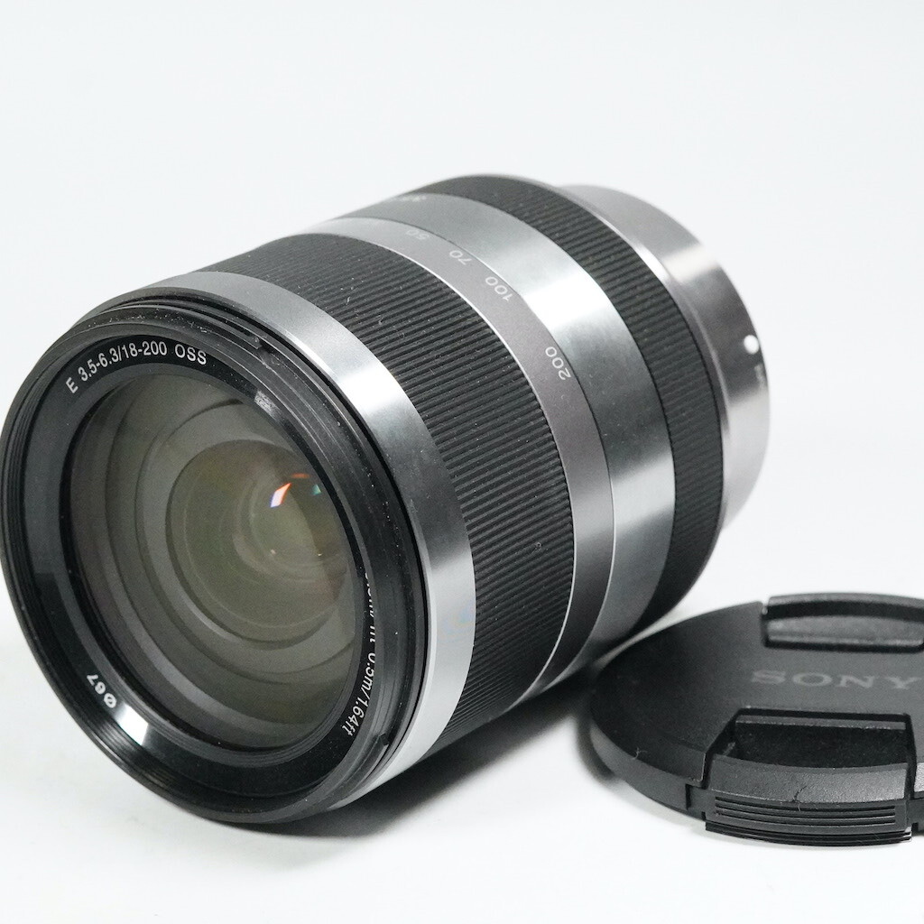 SONY E 18-200mm F3.5-6.3 OSS シルバー 動作OK 返金保証 /2460
