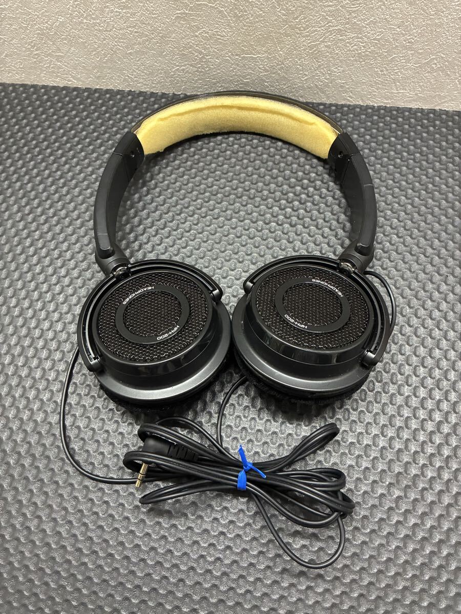 ★動作確認済み★現状品★モニターヘッドホン ヤマハ YAMAHA HPH-200 BK オープンエアー型ヘッドホン モニター ヘッドホン