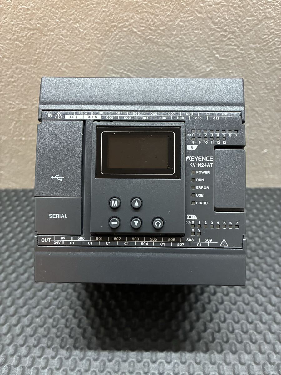 ★通電確認済み★KEYENCE キーエンス プログラマブル コントローラ KV-N24AT 