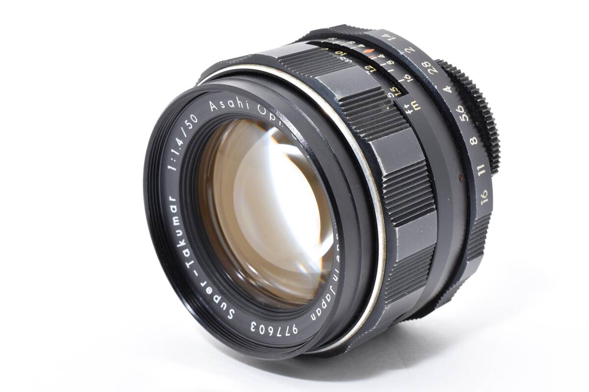 ★ペンタックス PENTAX Super-Takumar 50mm F1.4 8枚玉 初期型★ Y1216#A2557