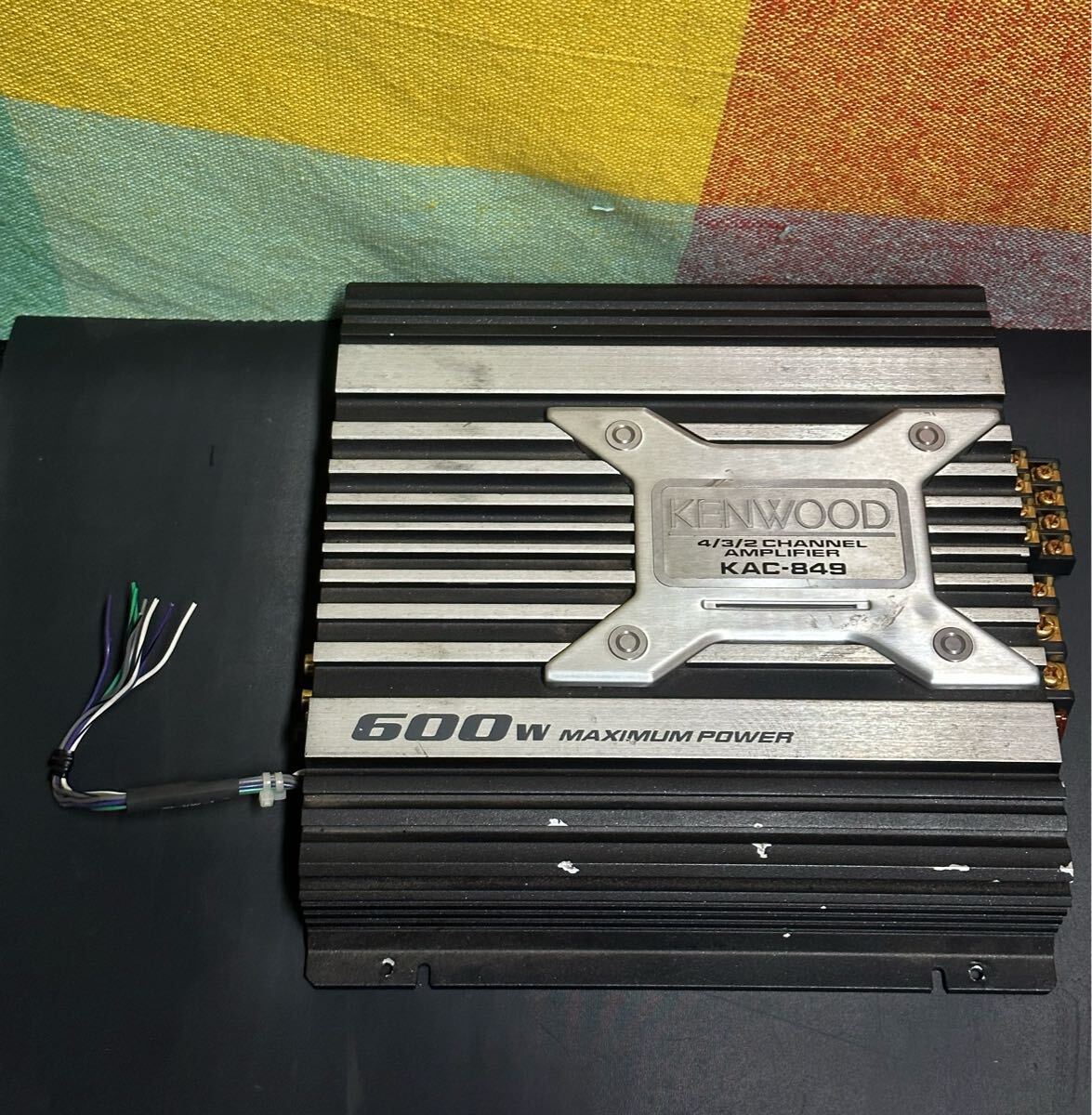  KENWOOD KAC-849　4C/2C/1Cアンプ600Wx1ch時(最高出力) パワーアンプ