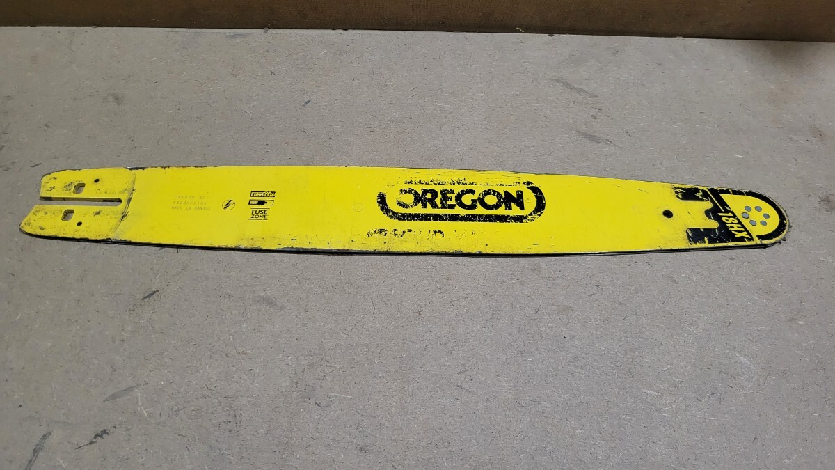 OREGON オレゴン ハーベスター用 ガイドバー ソリッドバー ハーベスターバー 18HX 752RHFL104 中古品