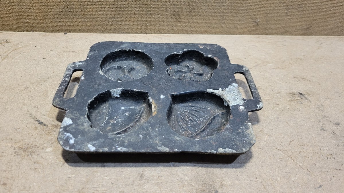 菓子型 焼き型 金型 古道具 昭和 レトロ 中古品