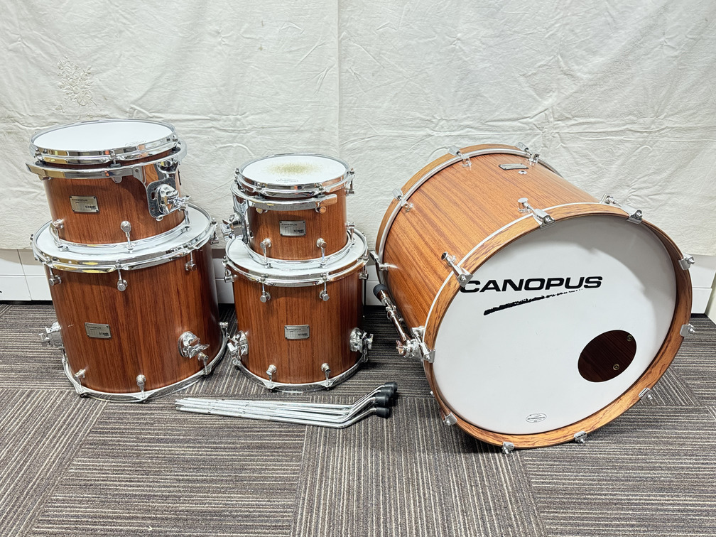 USED CANOPUS ステイブブビンガ STAVE BUBINGA BD22x17,TT10x8,TT12x9,FT14x13,FT16x15 Natural Oil