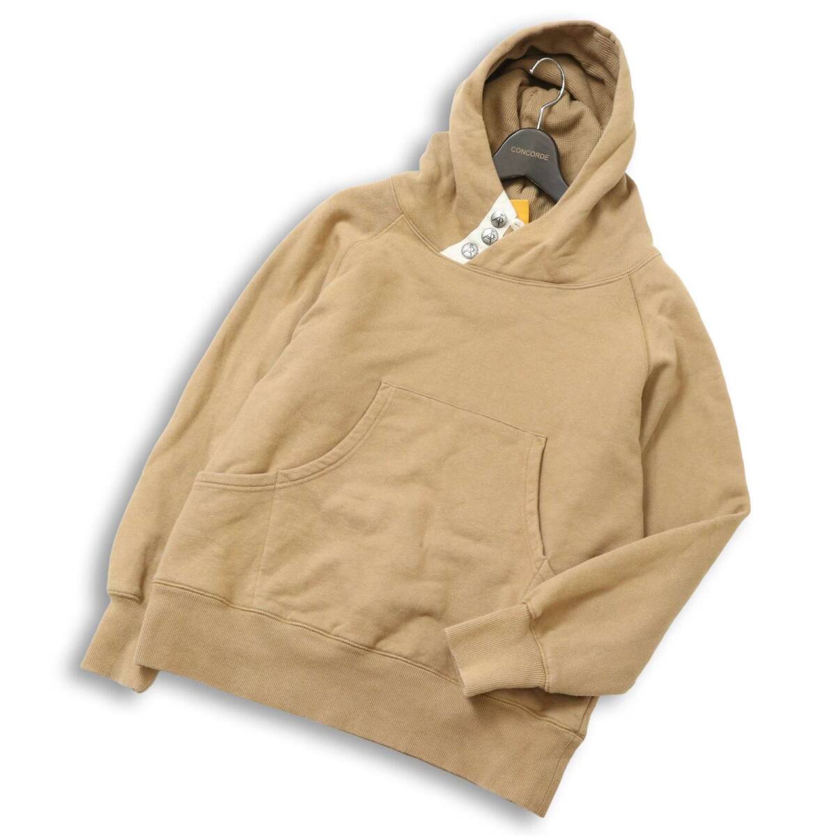 go slow caravan × kuboshi ゴースローキャラバン クボシ コンチョボタン★ スウェット フーディー パーカー Sz.3 メンズ