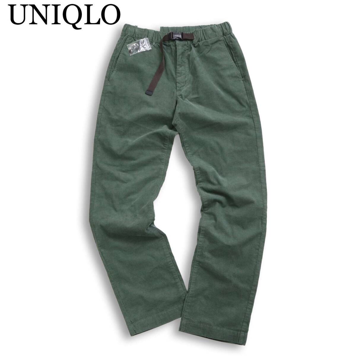 【新品 未使用】 UNIQLO ユニクロ 秋冬 ストレッチ コーデュロイ イージー パンツ Sz.S　メンズ