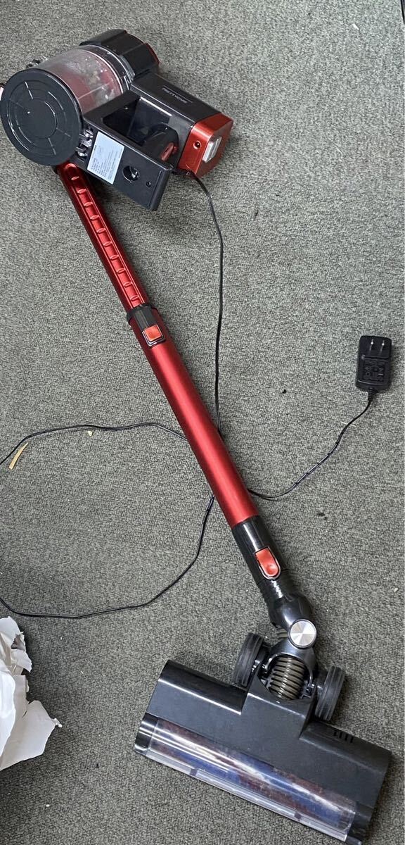 RRETTYCARE コードレスクリーナー 掃除機 W100　現状品 通電確認済み 