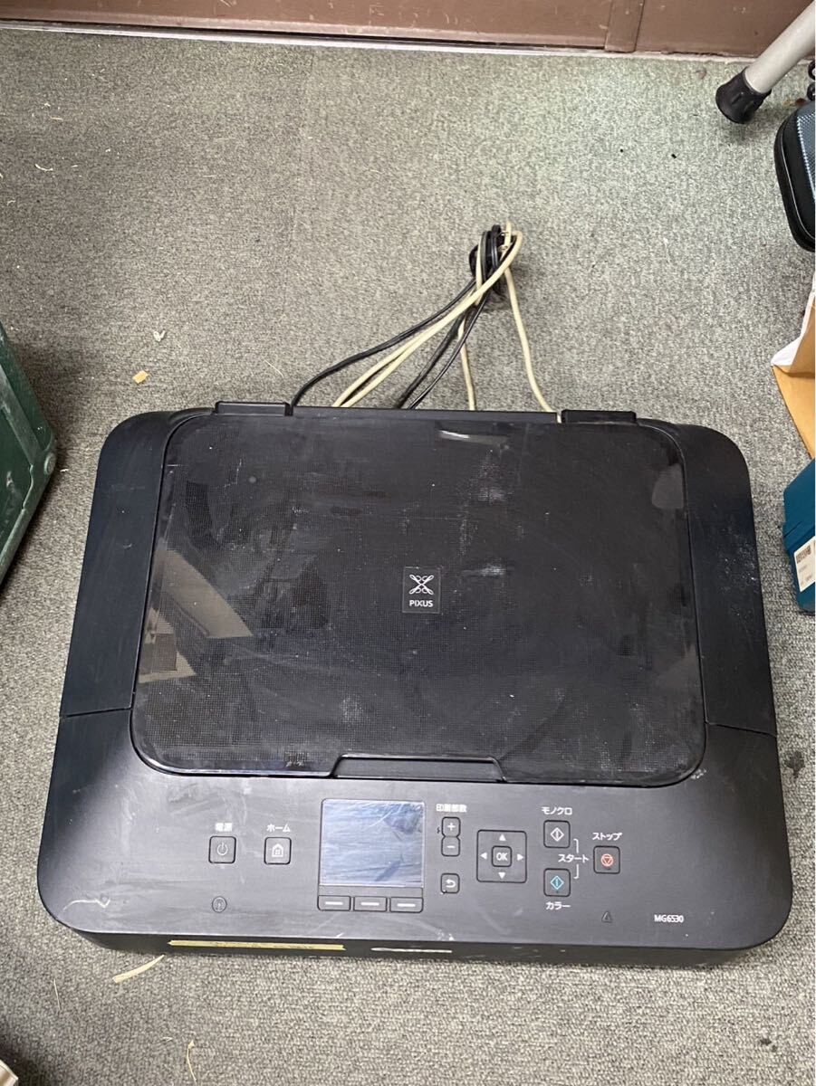 キヤノン Canon PIXUS MG6530 インクジェットプリンター 複合機 通電確認済み yn100105