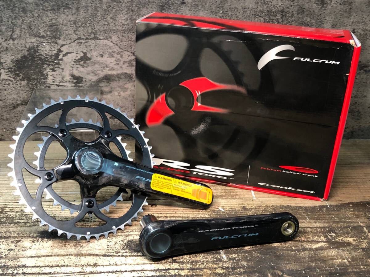 JR693 フルクラム FULCRUM RACING TORQ RS BLACK LABEL クランクセット 50/34T 172.5mm