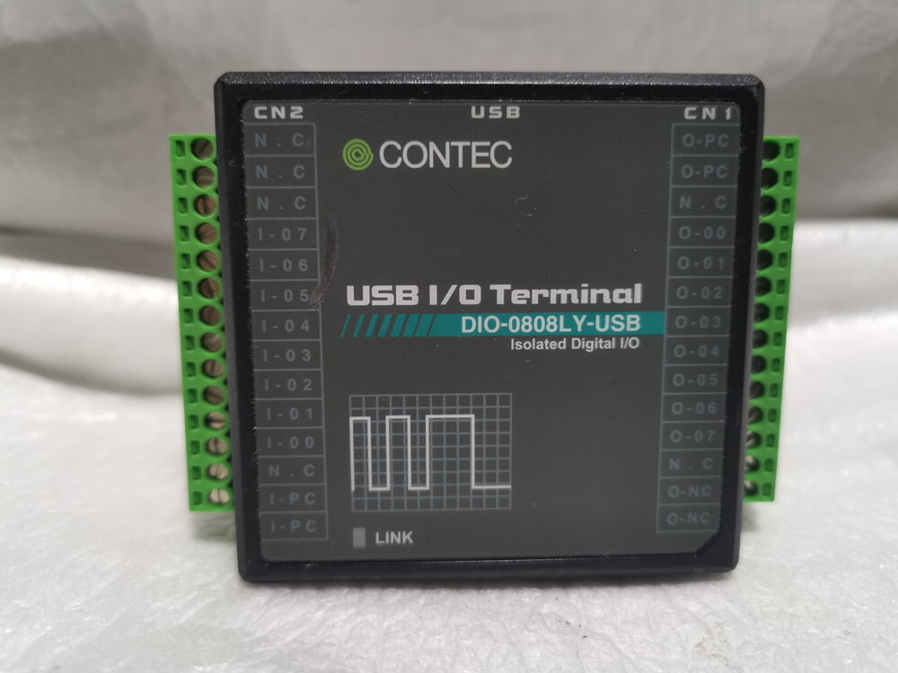 ★未使用に近い★ CONTEC DIO-0808LY-USB USB絶縁型ディジタル入出力装置 