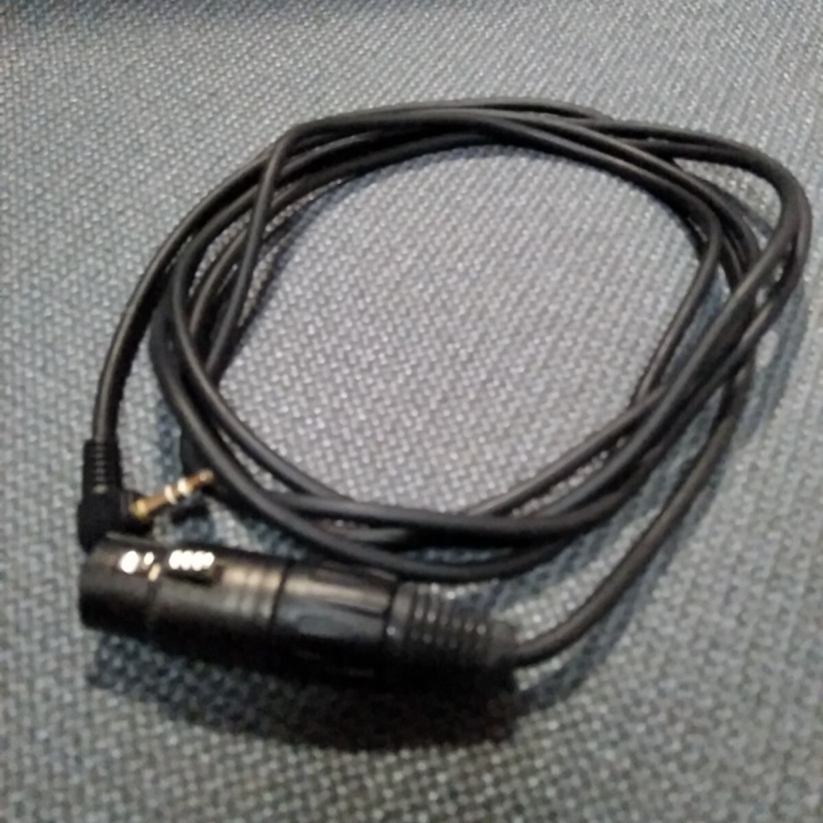 SONY XLR 5pinメス-ステレオミニ、ケーブル　約２m