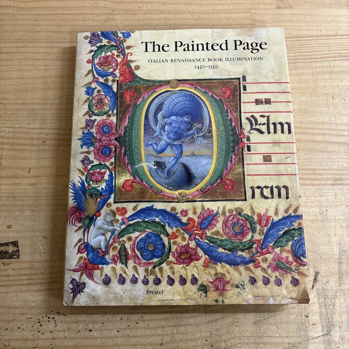 A32♪『イタリア・ルネサンス期 彩飾写本 展覧会カタログ』大型本 洋書 装飾写本 1450年～1550年 キリスト教美術 エッセイ 解説 251222