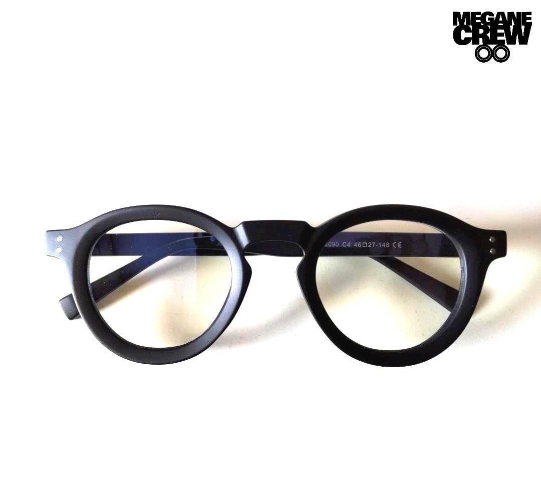 Boston Master ボストンマスター 艶消し黒 太ぶち メガネ 02