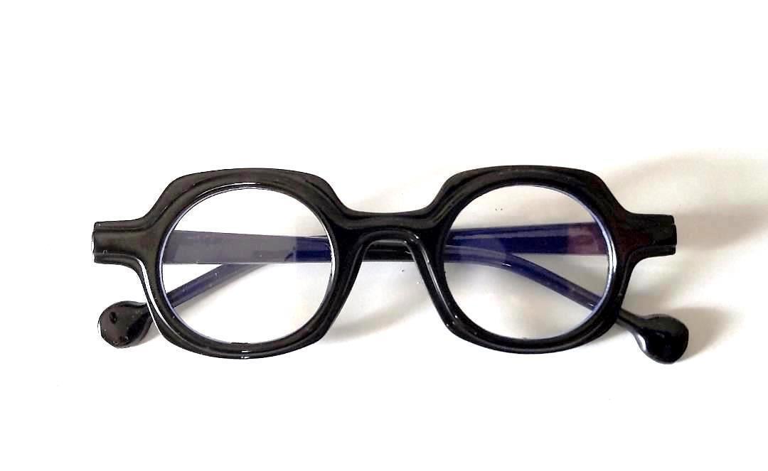 Geometric Round ジオメトリックラウンド 丸メガネ ブラック 02