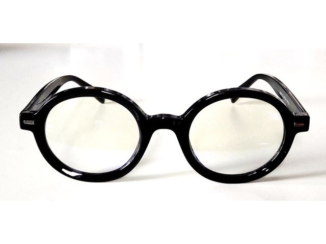 Round Nova ラウンドノヴァ ブラック 黒 丸メガネ 01