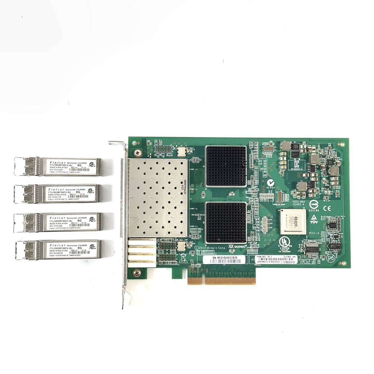S71209159 Dell PX4810402-06 QLOGIC QLE2564 8GB カード 1点 【現状お渡し品、複数出品】080706