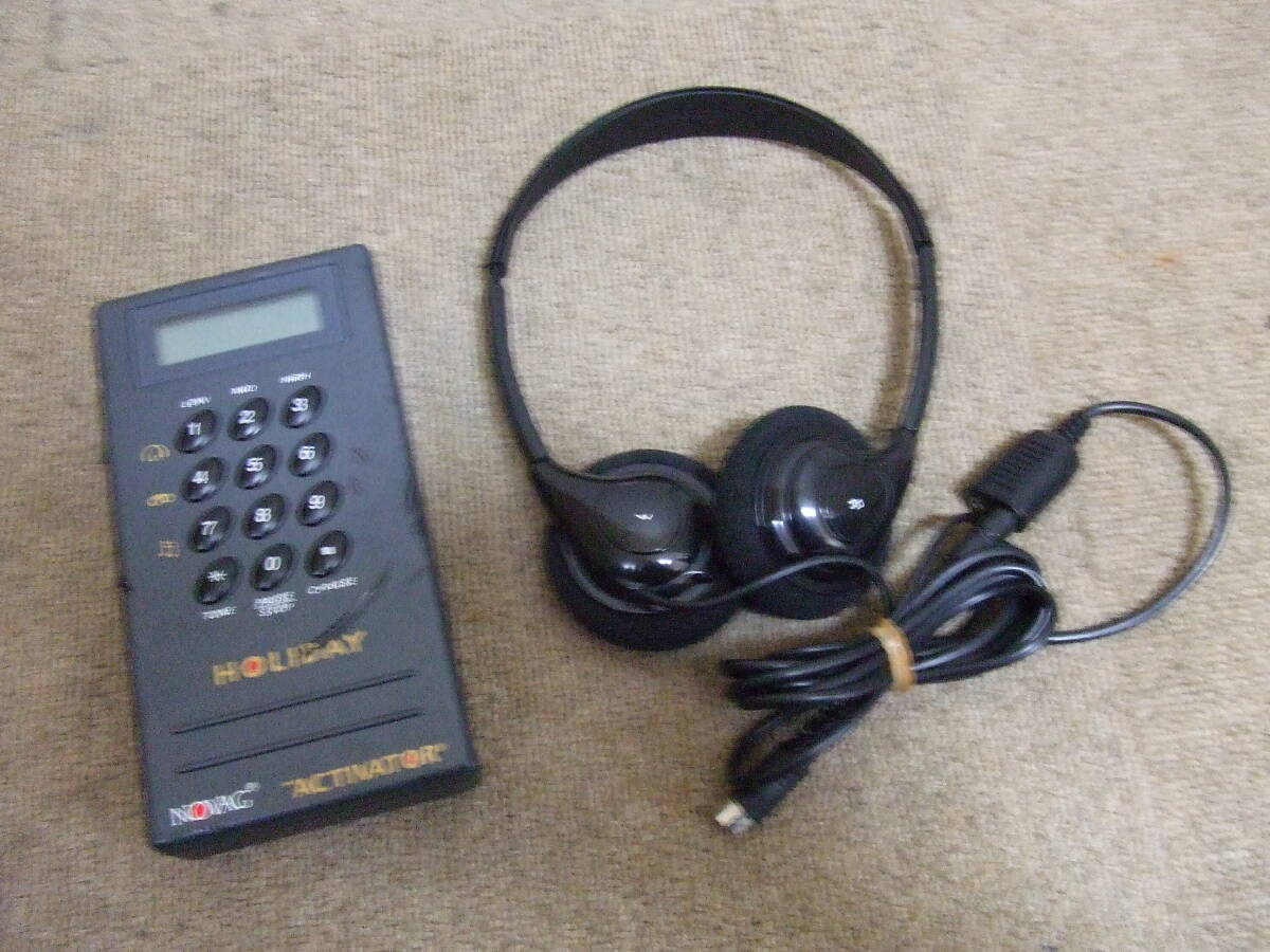 S354 ジャンク レトロ　Holyday NOVAG Mind Activator ホリデー アクティベーター