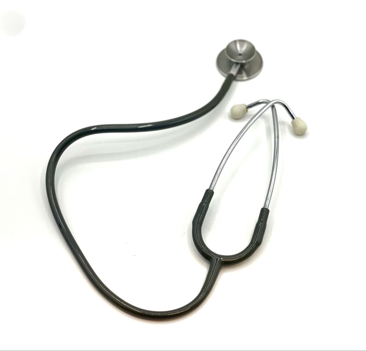 Littman 3M リットマン 聴診器 ステソスコープ グレー 看護 介護 全長約69cm■兵庫県姫路市から j4 25-4872
