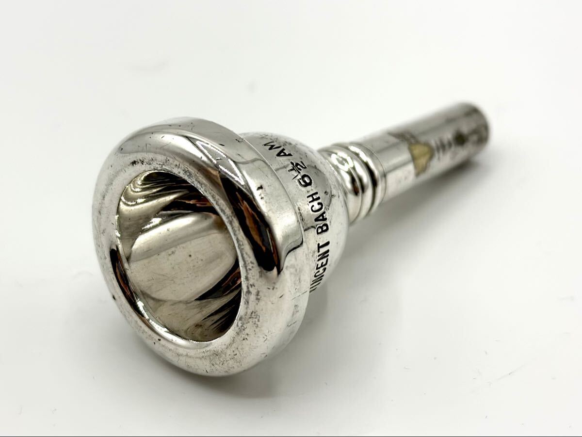 VINCENT BACH バック 6-1/2 AM マウスピース トロンボーン 管楽器 太管 楽器 金管楽器■兵庫県姫路市から j3 25-5140