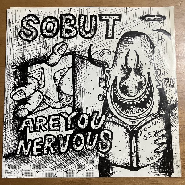 7インチ SOBUT ソバット / ARE YOU NERVOUS MFKA-2 検 メロコア パンク天国 ロンドンナイト LONDON NITE DJヒカル ハイスタ エアジャム