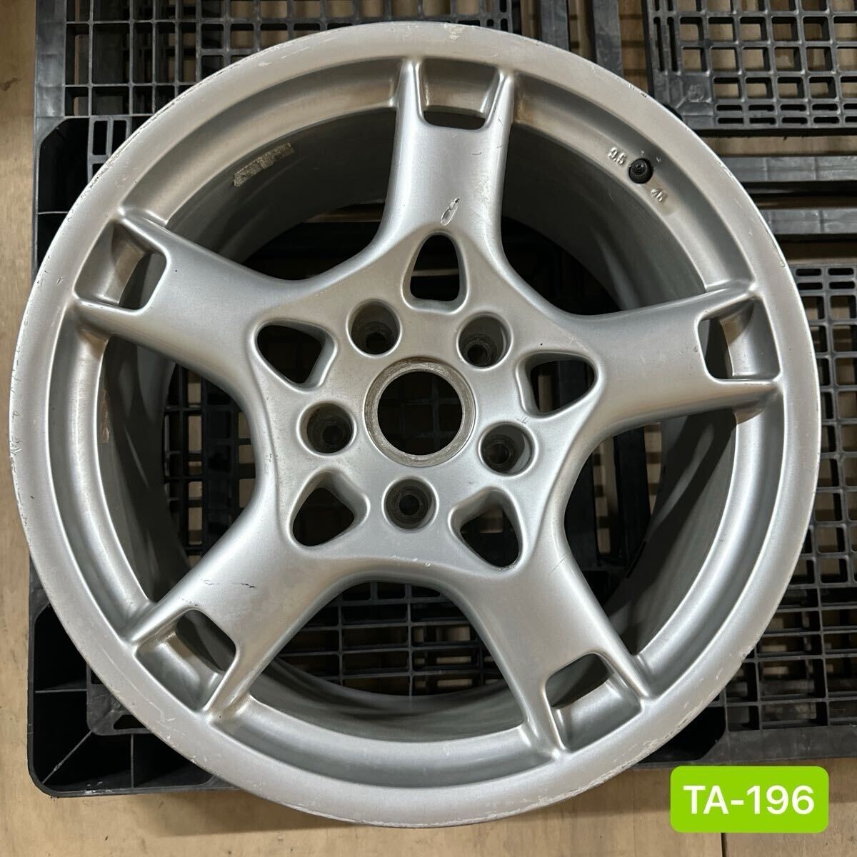 TA-196 激安 ホイール ポルシェ 純正 987 ボクスター ケイマン 19インチ 9.5J +46 5H 99763215805 現状品