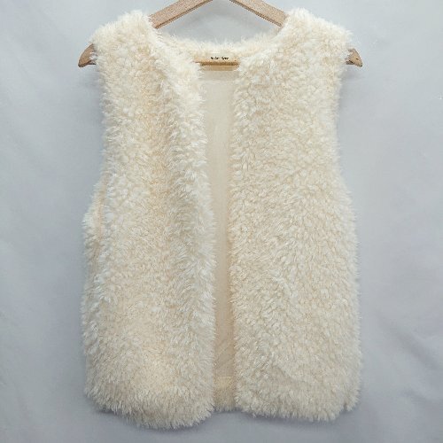 ◇ Ambre Neige アンブルネージュ - ベスト サイズF アイボリー レディース E