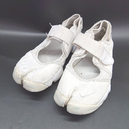 ◇ ⊂ NIKE ナイキ DN1338-100 Air Rift Breathe サンダル サイズ24 ホワイト レディース E
