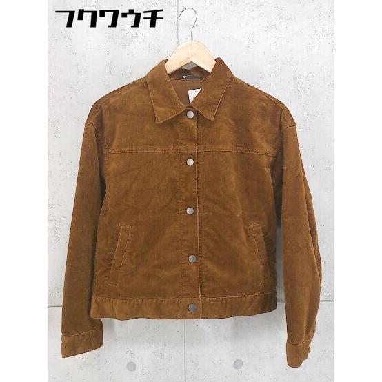 ◇ UNIQLO ユニクロ コーデュロイ 長袖 ジャケット サイズＭ ブラウン メンズ