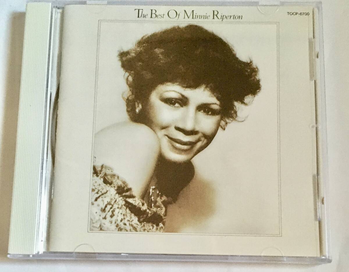 国内盤 the best of MINNIE RIPERTON~ベストオブ・ミニー・リパートン/永遠の絆〜ベスト