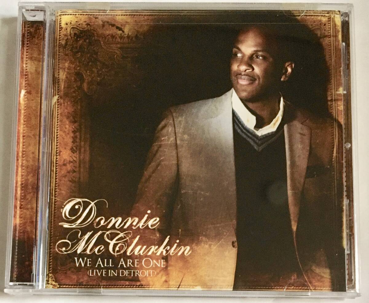 DONNIE MCCLURKIN /we all are one (live in Detroit)~ゴスペル R&B ドニー・マクラーキン