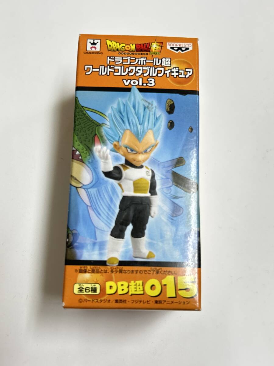 ドラゴンボール超 ワールドコレクタブルフィギュア Vol.3　DB超015　ベジータ