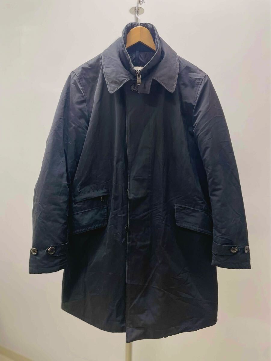 90s Monclerモンクレール ダウン コート ジャケットSZ:1メンズSフランスMネイビー 青タグ ビンテージ パッファー ParisパリスVentileベスト