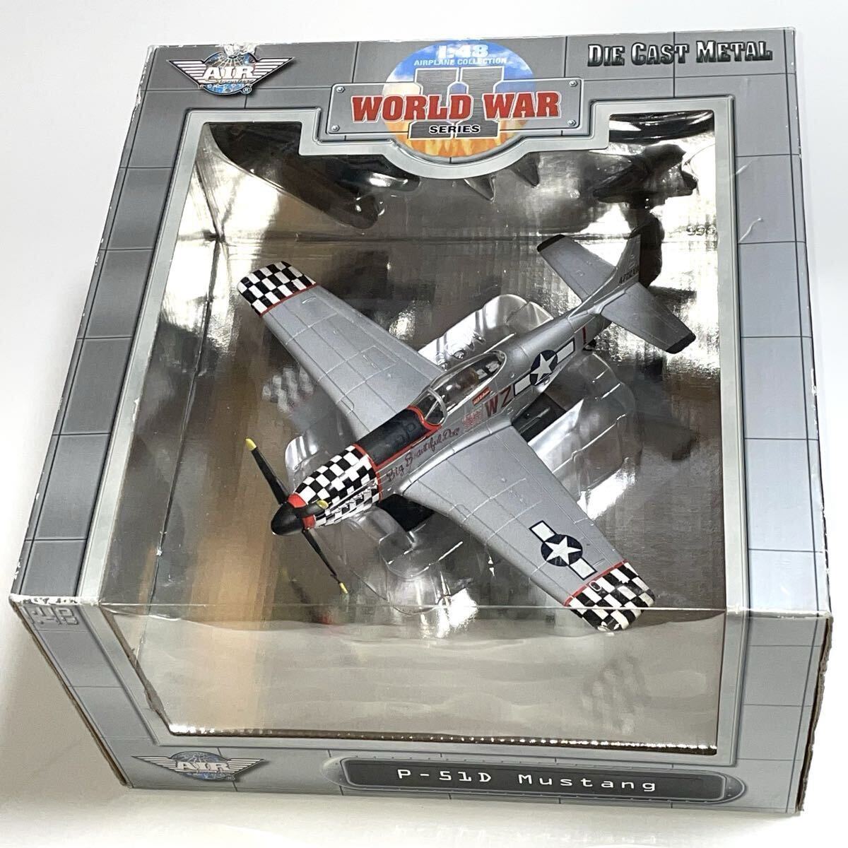 ヤットミン エアシグナチュア WWⅡ 1/48 P-51D マスタング WZ-I Big Beautiful Doll ダイキャスト 送料込