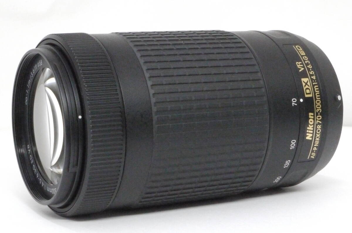 ニコン AF-P DX NIKKOR 70-300mm F4.5-6.3G ED VR 極上美品