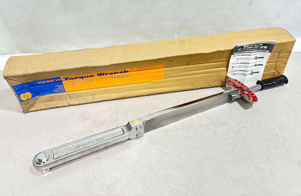 静) 美品★ TOHNICHI 東日本製作所 トーニチ プレート形トルクレンチ F420N（70-420N/m）領収OK/直取引ok h1227-7-2b